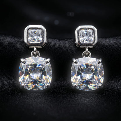 Luxora Regal Radiance Crystal Drop Earrings