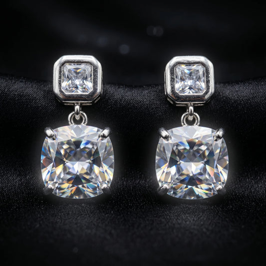 Luxora Regal Radiance Crystal Drop Earrings