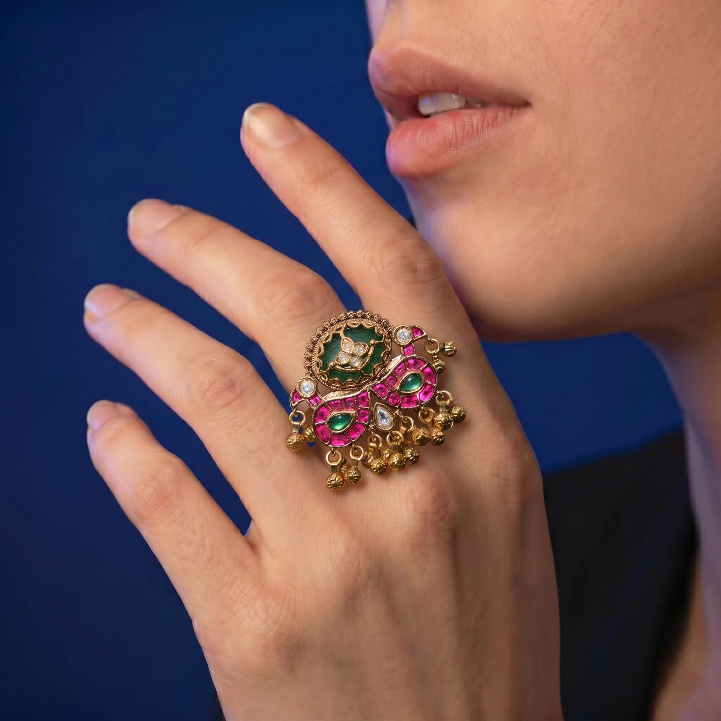 Luxora Traditional Festive Wear Ring