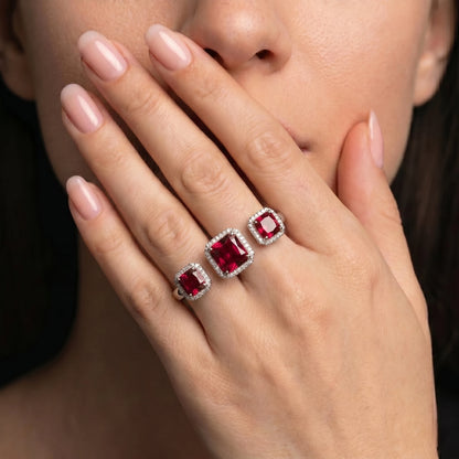 Luxora Canary Spark Diamond Ring