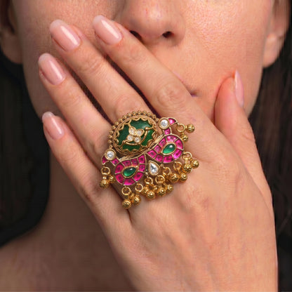 Luxora Traditional Festive Wear Ring