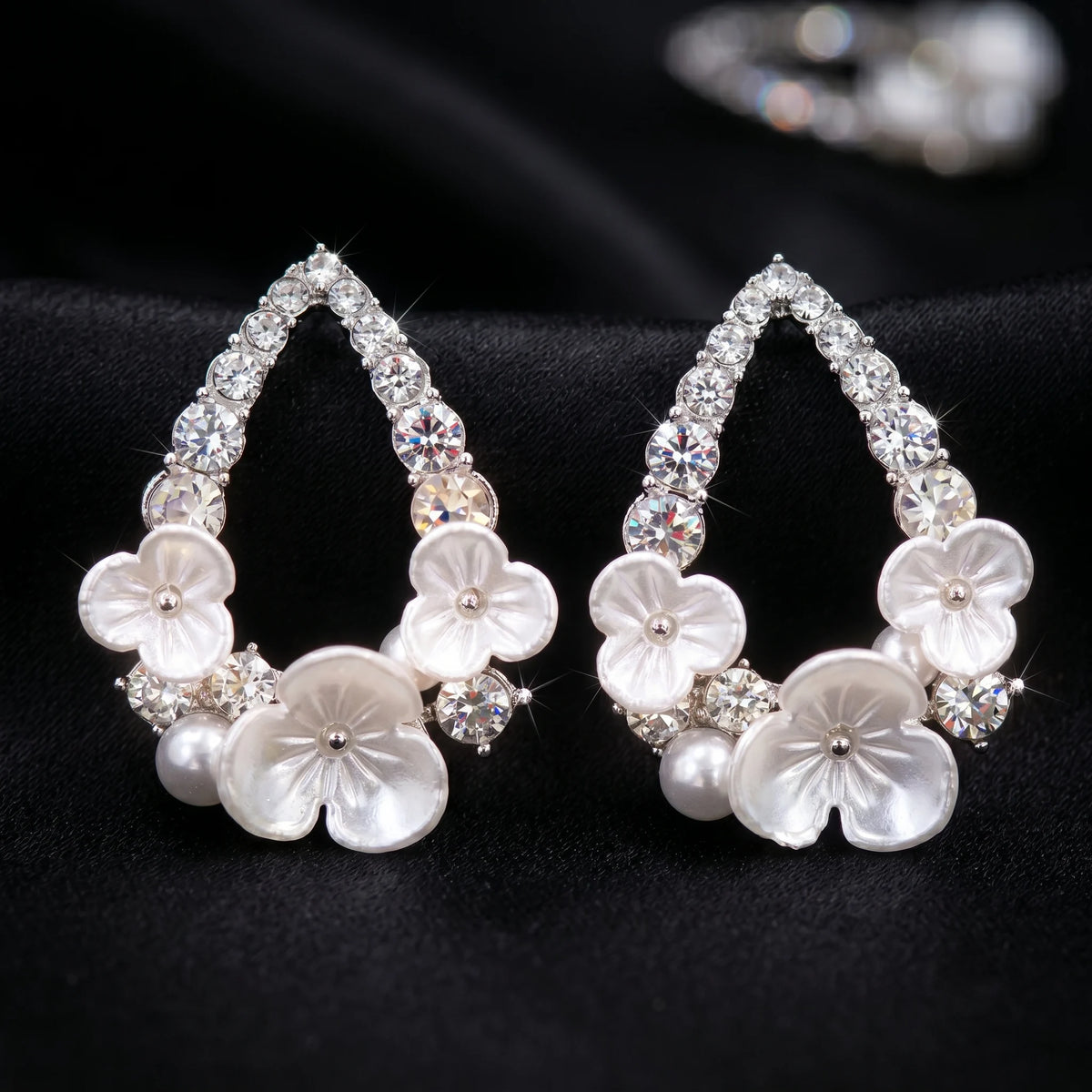 Luxora Pearl Blossom Luxe Earrings