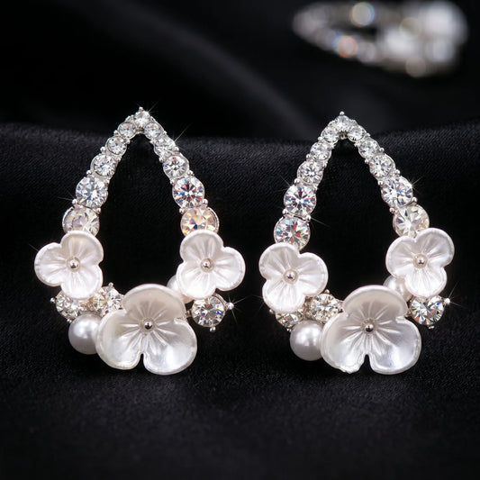 Luxora Pearl Blossom Luxe Earrings