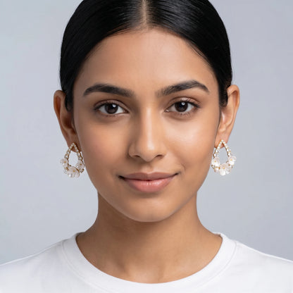 Luxora Pearl Blossom Luxe Earrings