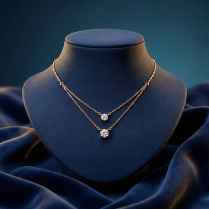Luxora Dual Layer Chains with Solitaire