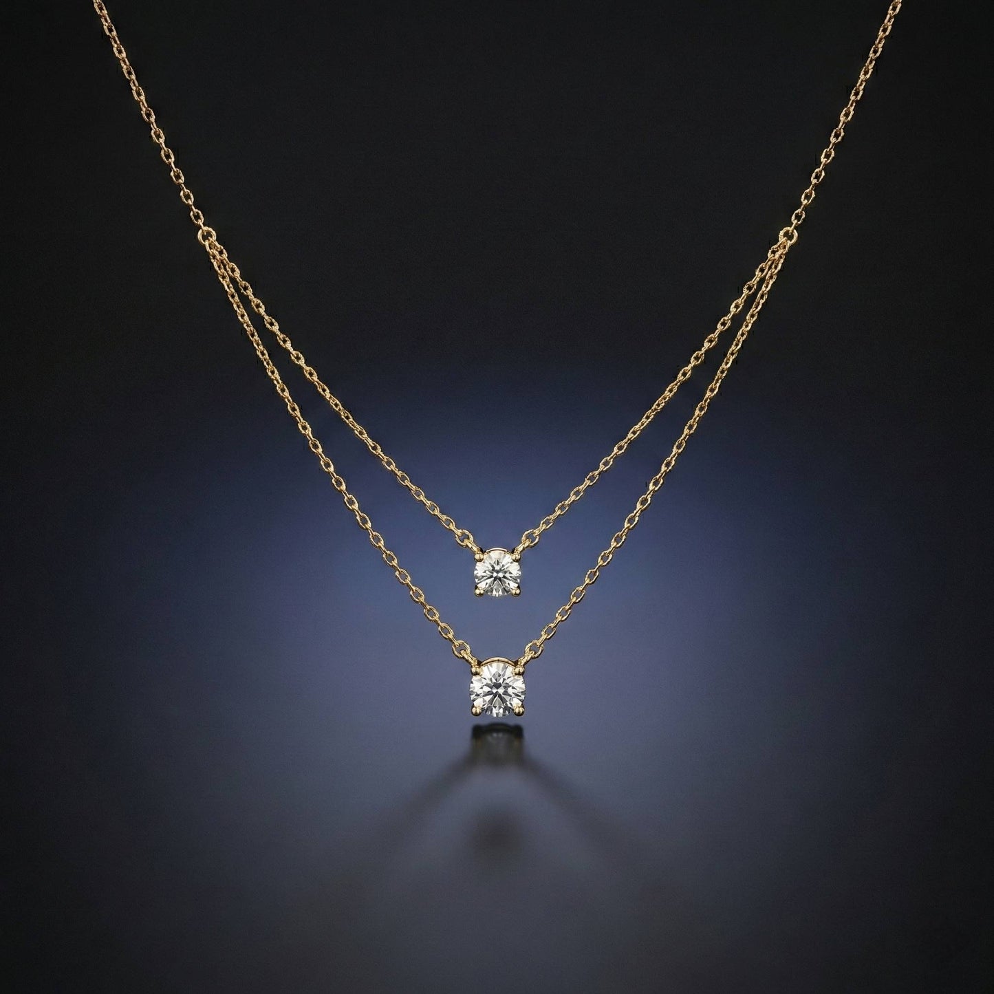 Luxora Dual Layer Chains with Solitaire