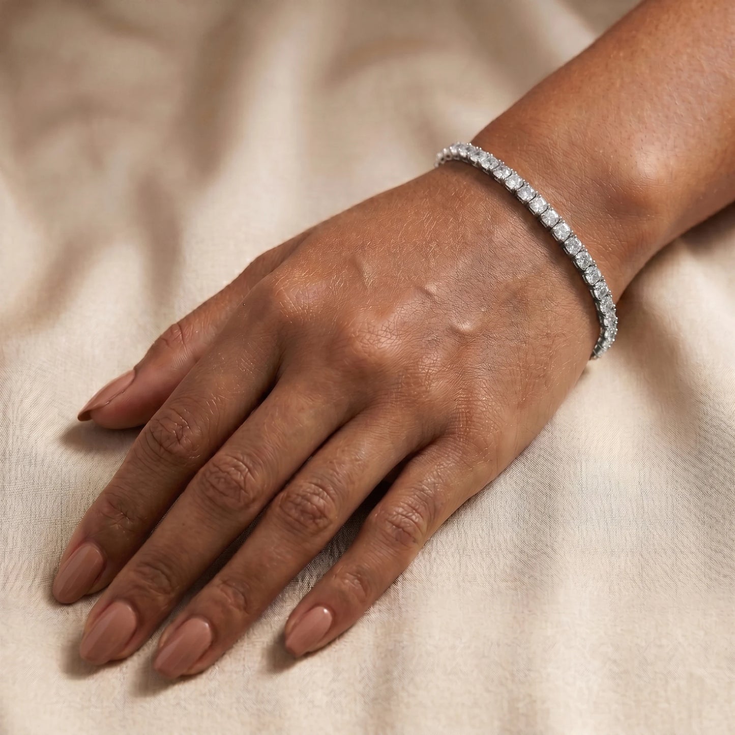 Luxora Eternal Spark Tennis Bracelet