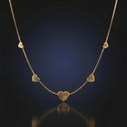 Luxora Endless Love Heart Charm Necklace