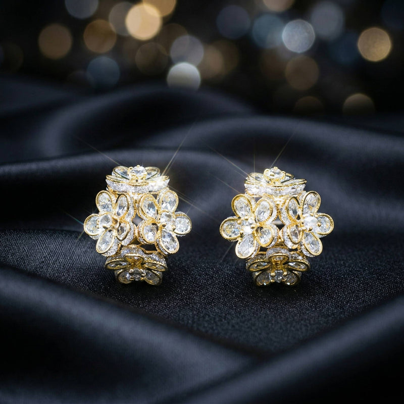 Luxora Multiple Flower Hoops