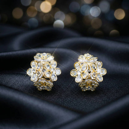Luxora Multiple Flower Hoops