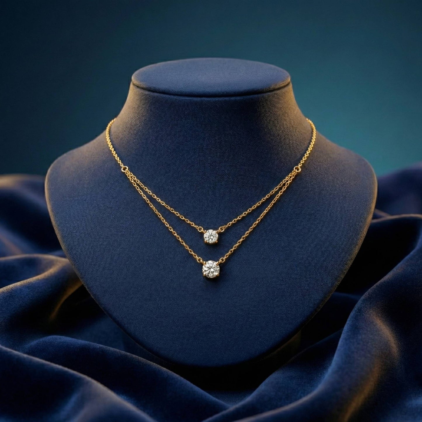 Luxora Dual Layer Chains with Solitaire